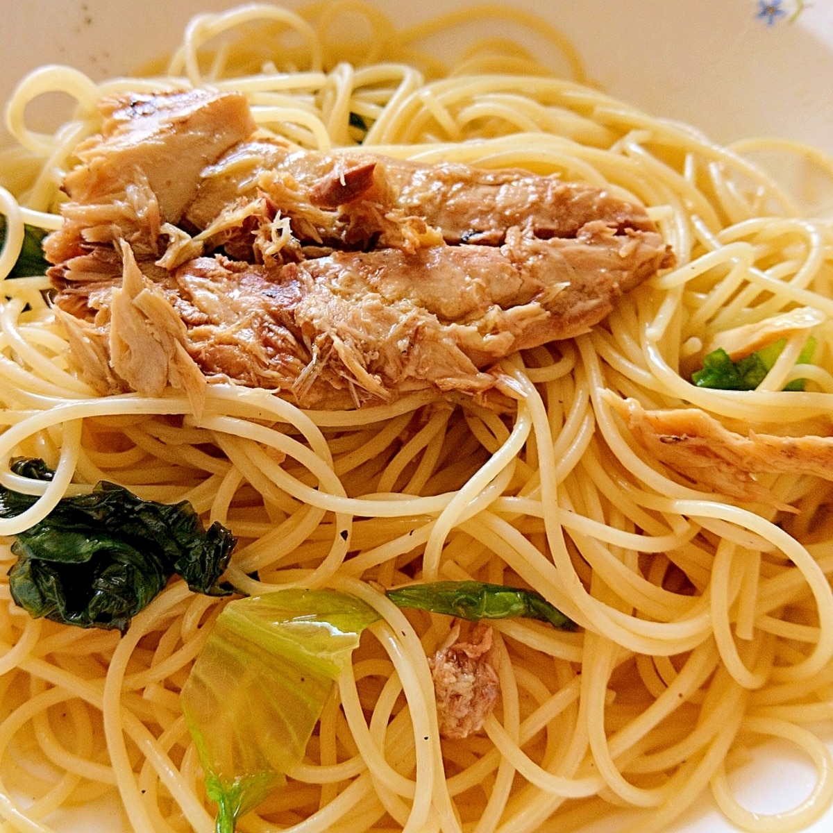 あっという間に サバ缶とレタスのパスタ レシピ 作り方 By Lisalisa 楽天レシピ あっという間に サバ缶とレタスのパスタ レシピ 作り方 By Lisalisa 楽天レシピ